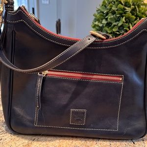 Dooney and Bourke Large Navy Florentine Hobo